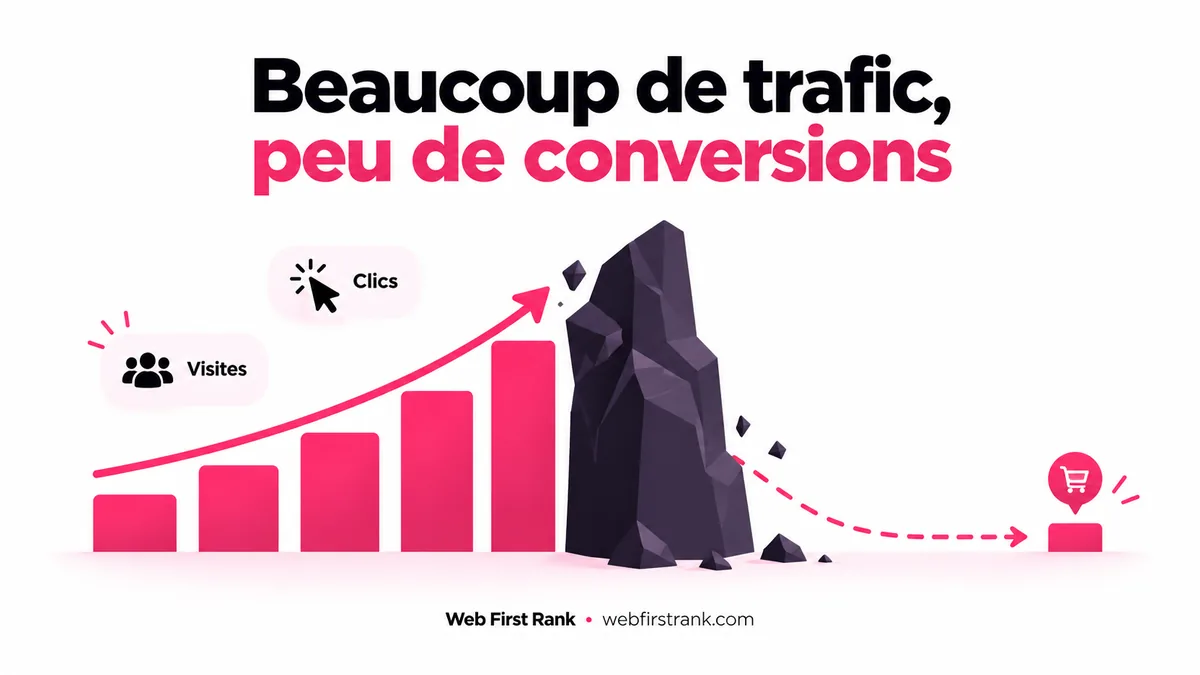 trafic site sans conversion