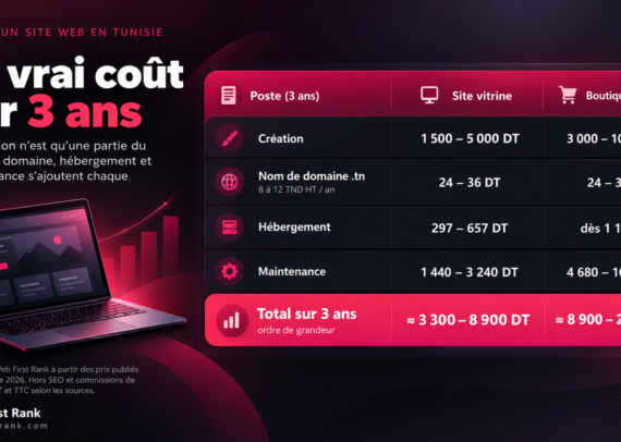 Le vrai coût d’un site web sur 3 ans